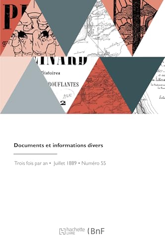 Documents et informations divers von HACHETTE BNF