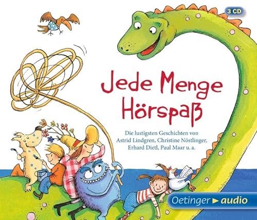 Jede Menge Hörspaß (3CD): Die lustigsten Geschichten von Astrid Lindgren, Christine Nöstlinger, Erhard Dietl, Paul Maar u.a.