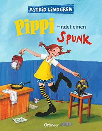 Pippi findet einen Spunk: Bilderbuch (Pippi Langstrumpf): Astrid Lindgren Kinderbuch-Klassiker. Oetinger Bilderbuch und Vorlesebuch ab 3 Jahren Pippi findet einen Spunk: Bilderbuch (Pippi Langstrumpf): Astrid Lindgren Kinderbuch-Klassiker. Oetinger Bilderbuch und Vorlesebuch ab 3 Jahren