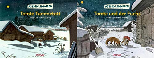 Tomte Tummetott + Tomte und der Fuchs + 1 exklusives Postkartenset