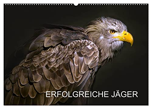 Erfolgreiche Jäger (Wandkalender 2024 DIN A2 quer), CALVENDO Monatskalender