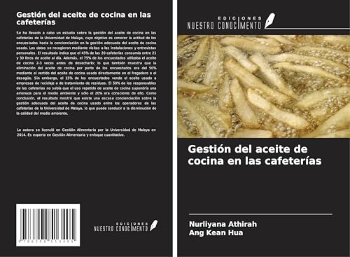 Gestión del aceite de cocina en las cafeterías von Ediciones Nuestro Conocimiento