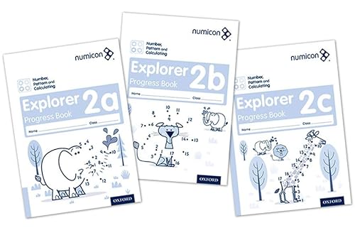 Numicon: Number, Pattern and Calculating 2 Explorer Progress Books ABC (Mixed pack)