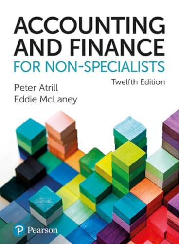 Accounting and Finance for Non-Specialists von Pearson Education Limited