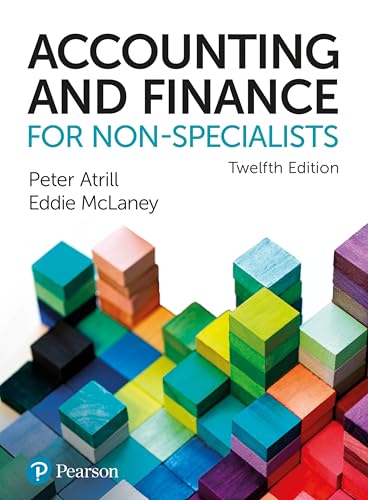 Accounting and Finance for Non-specialists (Business and Economics) von Pearson Education Limited
