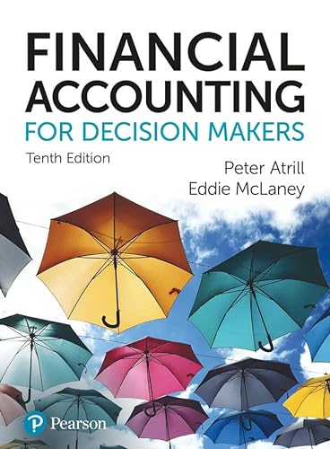 Financial Accounting for Decision Makers von Pearson Education Limited