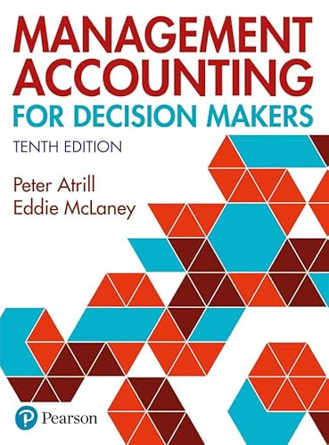 Management Accounting for Decision Makers von Pearson Education Limited