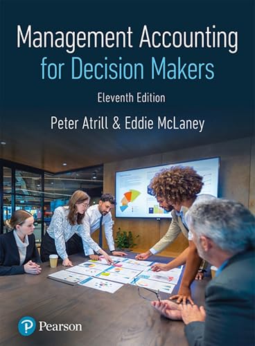 Management Accounting for Decision Makers von Pearson Education Limited