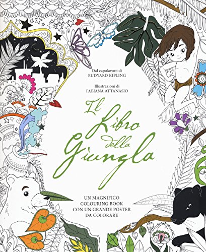 Il libro della giungla. Colouring book. Con poster