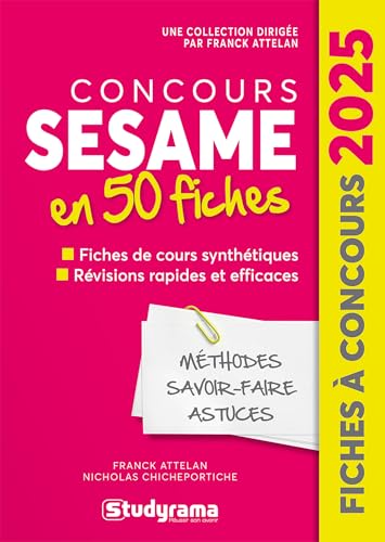 Concours SESAME en 50 fiches Concours SESAME en 50 fiches von STUDYRAMA