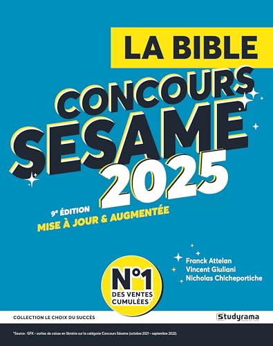 La bible du concours SESAME: 2025 von STUDYRAMA