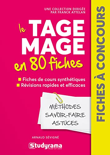 Le tage mage en 80 fiches von STUDYRAMA
