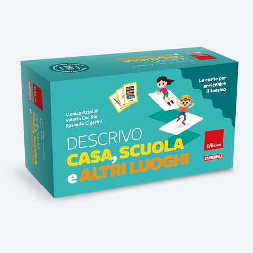 Descrivo casa, scuola e altri luoghi. Le carte per arricchire il lessico (Strumenti) von Erickson