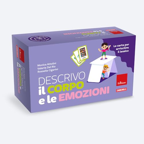 Descrivo il corpo e le emozioni. Le carte per arricchire il lessico. Con 2 Poster (Strumenti) von Erickson