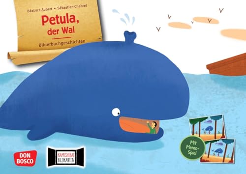 Petula, der Wal. Kamishibai Bildkartenset: Jona und der Wal. Bibelgeschichten für Kinder. Für Kita, Schule & Kinderkirche (Bilderbuchgeschichten für unser Erzähltheater) von Don Bosco
