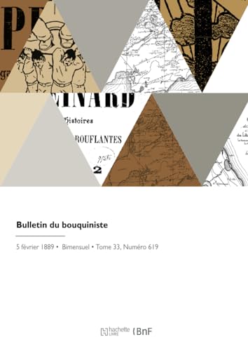 Bulletin du bouquiniste von Hachette Livre BNF
