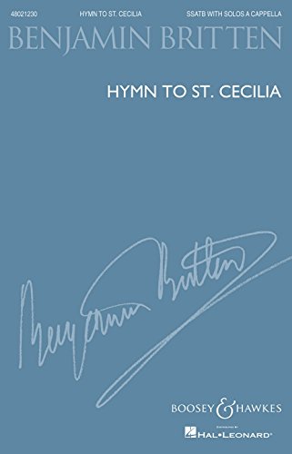 Hymn to St Cecilia - SSATB Unaccompanied: Ssatb with Solos A Cappella