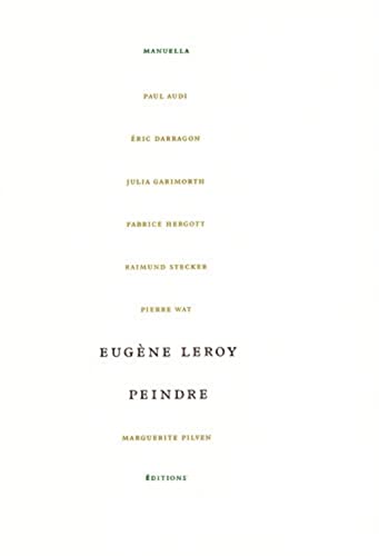 Eugène Leroy - Peindre von MANUELLA