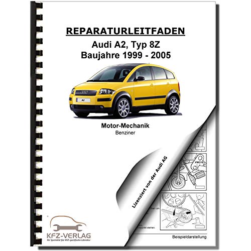 Audi A2 8Z (99-05) 4-Zyl. 1,4l Benzinmotor 110 PS Mechanik Reparaturanleitung