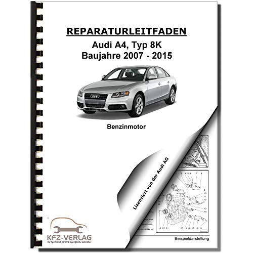 Audi A4, Typ 8K (07-15) 6-Zyl 3,0l Benzinmotor TFSI 272-333PS Reparaturanleitung