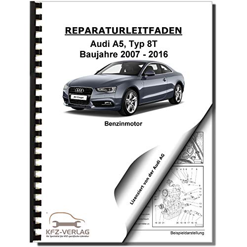 Audi A5 Typ 8T (07-16) 8-Zyl. 4,2l Benzindirekteinspritzer 354 PS Reparaturanleitung