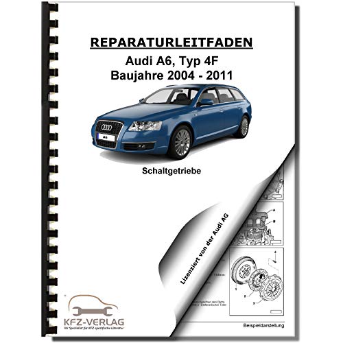 Audi A6 4F 2004-2011 6 Gang Schaltgetriebe 0A2 Kupplung Reparaturanleitung