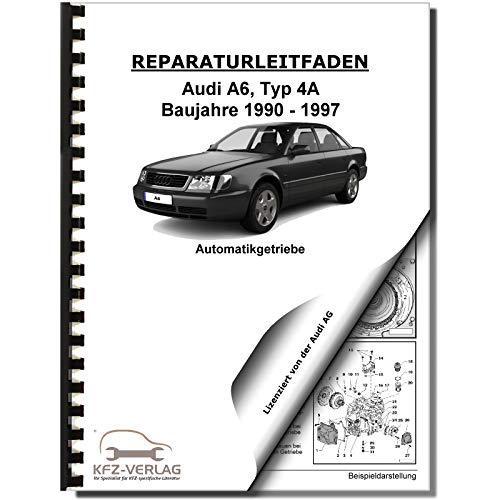 Audi A6 Typ 4A 1990-1997 4 Gang Automatikgetriebe 018 4WD Reparaturanleitung