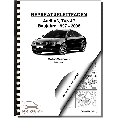 Audi A6 Typ 4B (97-05) 8-Zyl. 4,2l Benzinmotor 5V 299 PS V8 Reparaturanleitung