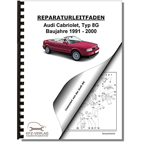 Audi Cabriolet (91-00) Bremsanlagen, Bremsen - Reparaturanleitung von KFZ-VERLAG