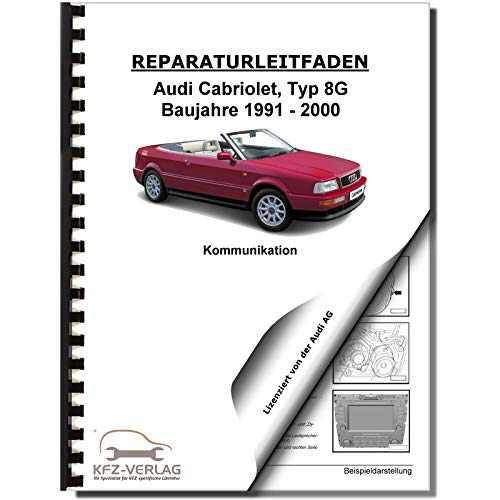 Audi Cabriolet (91-00) Radio Navigation Kommunikation Reparaturanleitung