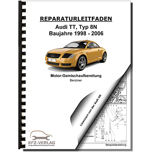 Audi TT Typ 8N (98-06) Benziner Einspritz- Zundanlage 1,8l Reparaturanleitung