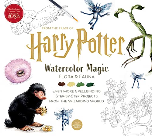 Harry Potter: Watercolor Magic: Flora & Fauna von INSIGHT EDITIONS USA