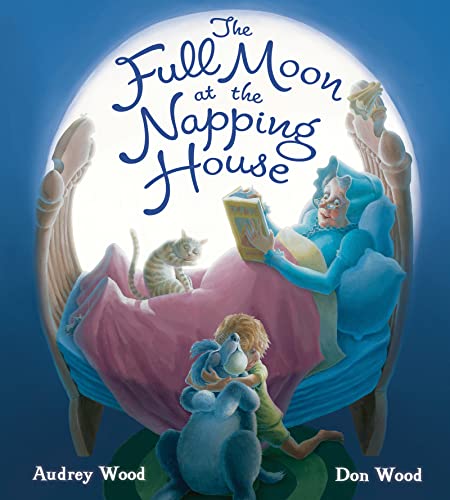 The Full Moon at the Napping House (padded board book) von Clarion