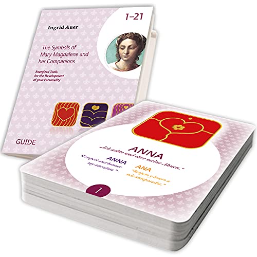 The symbols of Mary Magdalene and her Companions. 21 energized symbol cards