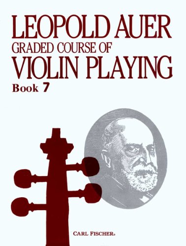 Graded Course of Violin Playing Book 7 Difficult