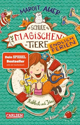 Die Schule der magischen Tiere. Endlich Ferien 1: Rabbat und Ida: Fröhliches Kinderbuch über sprechende Tiere ab 8 Jahren (1) von Carlsen