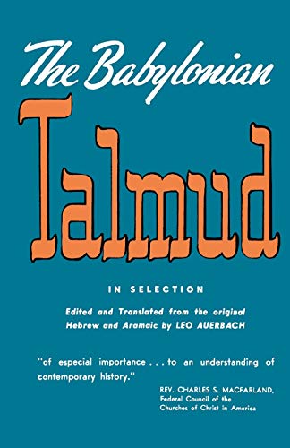 The Babylonian Talmud von Philosophical Library