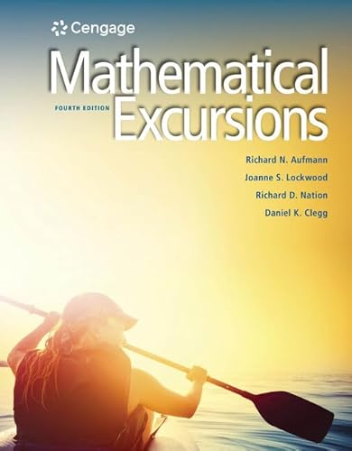 Mathematical Excursions (Mindtap Course List)