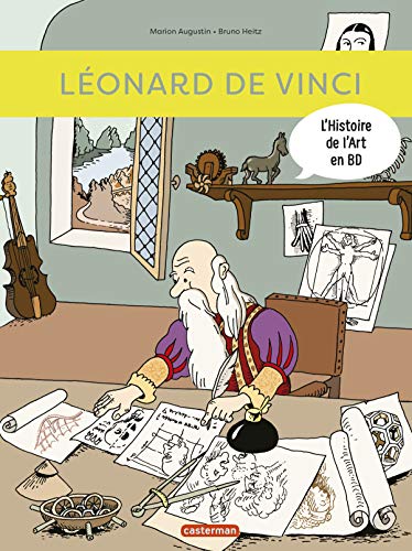 L'Histoire de l'Art en BD - Léonard de Vinci von CASTERMAN
