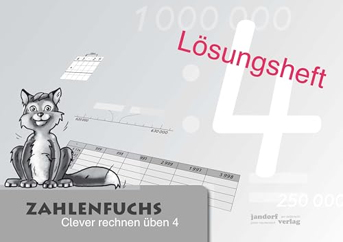 Zahlenfuchs 4 (Lösungsheft): Clever rechnen üben