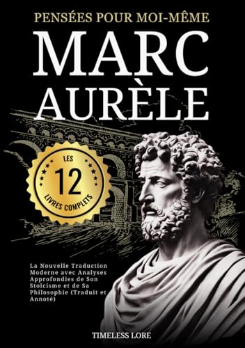 Pensées pour moi-même Marc Aurèle - Les 12 Livres Complets : La Nouvelle Traduction Moderne avec Analyses Approfondies de Son Stoïcisme et de Sa Philosophie (Traduit et Annoté)