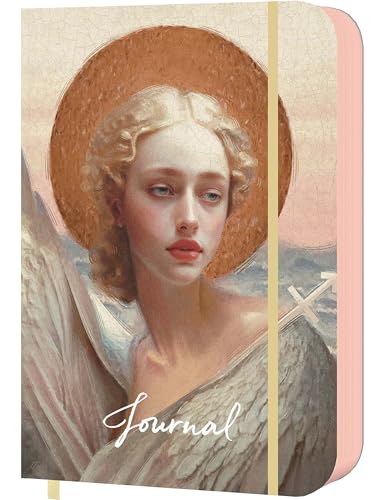 Journal "Harmonie": Notizbuch A5 dotted | Mit Farbschnitt, Lese- und Gummiband | 112 S. | Mit inspirierenden Sprüchen