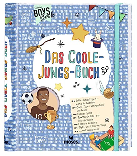moses. Das Coole-Jungs-Buch: Mit Styling-Tipps, lustigen Spielen, DIY- und Bastel-Projekten, Ratgeber für die Pubertät und vieles mehr I Handbuch für Jungen ab 10 Jahren moses. Das Coole-Jungs-Buch: Mit Styling-Tipps, lustigen Spielen, DIY- und Bastel-Projekten, Ratgeber für die Pubertät und vieles mehr I Handbuch für Jungen ab 10 Jahren