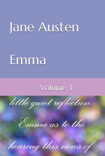 Emma: Volume 3 von Independently published