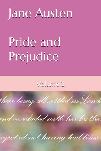 Pride and Prejudice: Volume 2 von Independently published