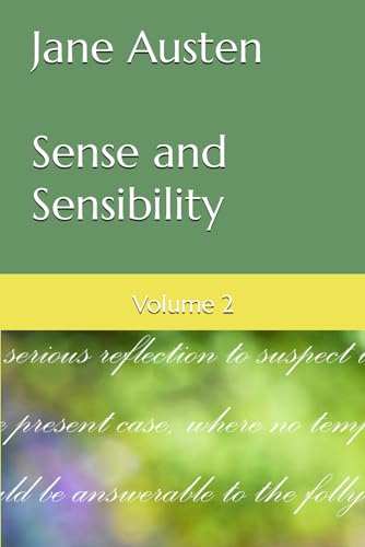 Sense and Sensibility: Volume 2