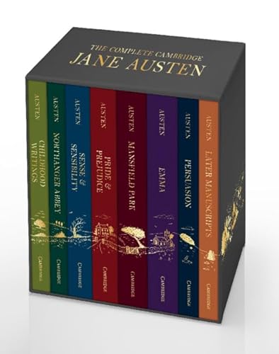 The Complete Cambridge Jane Austen 8 Volume Hardback Set: The Collector's Edition 8-vol Boxed Set Limited Edition (The Cambridge Jane Austen) von Cambridge University Pr.