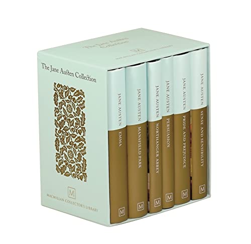 The Jane Austen Collection: Containing: Emma, Pride and Prejudice, Sense and Sensibility, Mansfield Park, Northanger Abbey and Persuasion - all illustrated (Macmillan Collector's Library, 155)