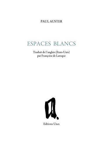 Espaces blancs Espaces blancs von UNES