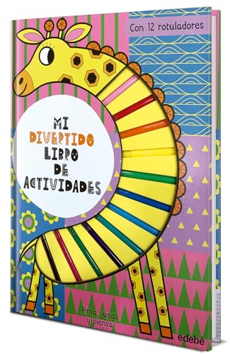 MI DIVERTIDO LIBRO DE ACTIVIDADES. JIRAFA (DIBUJO Y MANUALIDADES) von edebé
